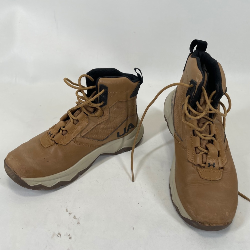 Under Armour Stellar G2 Tactical Boots Coyote Brown Kids 4Y 3026056-200